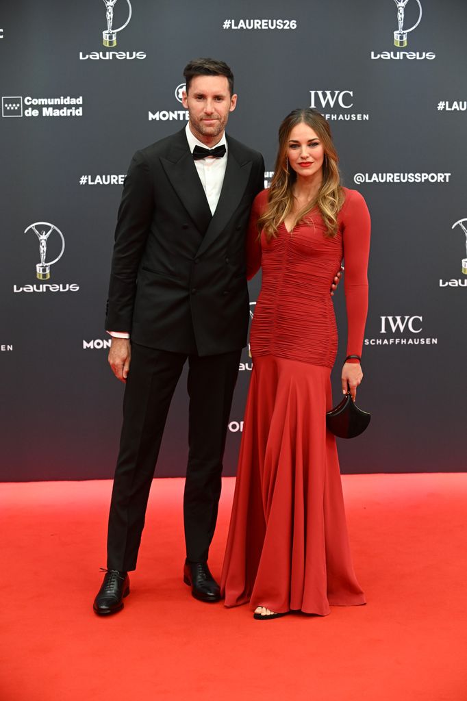 Rudy Fernández y Helen Lindes durante la gala de entrega de los Laureus World Sports Awards 2026 