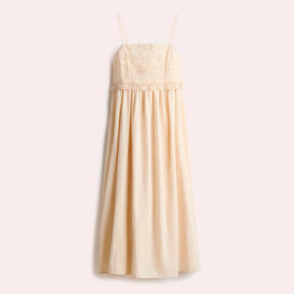 Cotton strappy dress