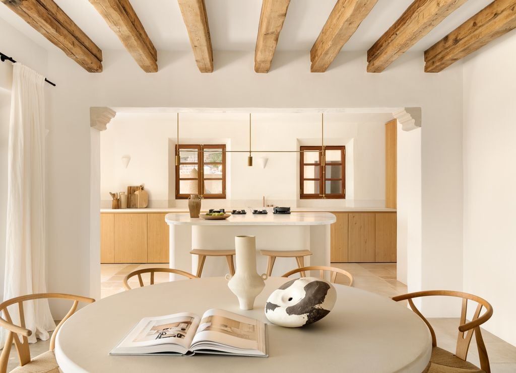 Cocina abierta al comedor