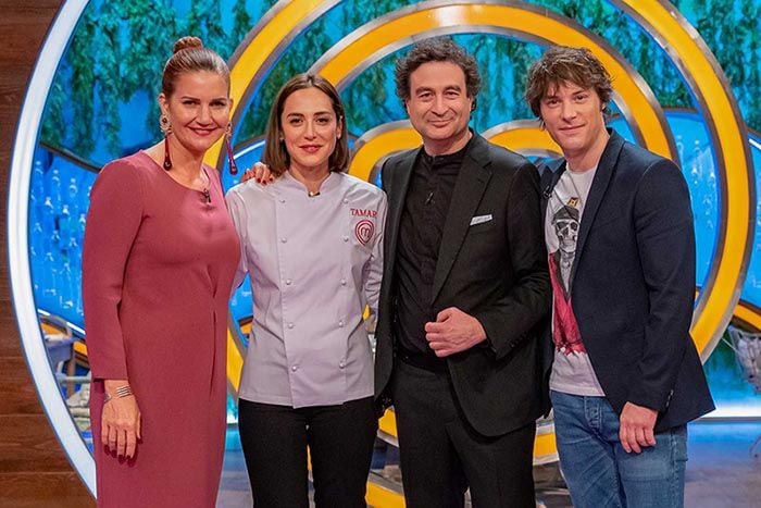 Tamara Falcó, Samantha Vallejo-Nágera, Pepe Rodríguez y Jordi Cruz