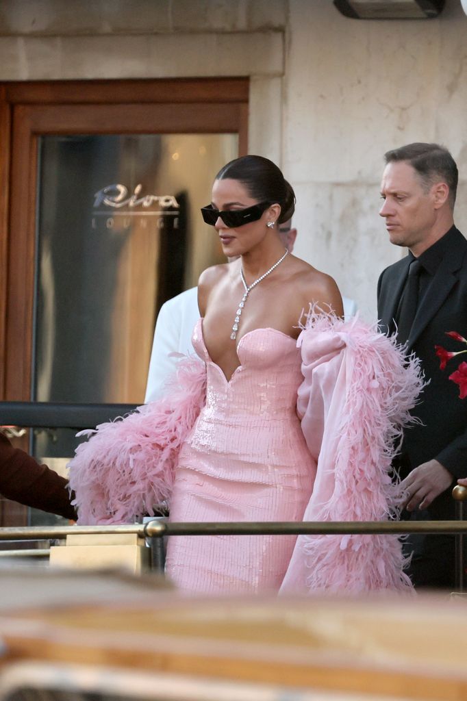 Khloé Kardashian en Venecia para la boda de Jeff Bezos y Lauren Sánchez.