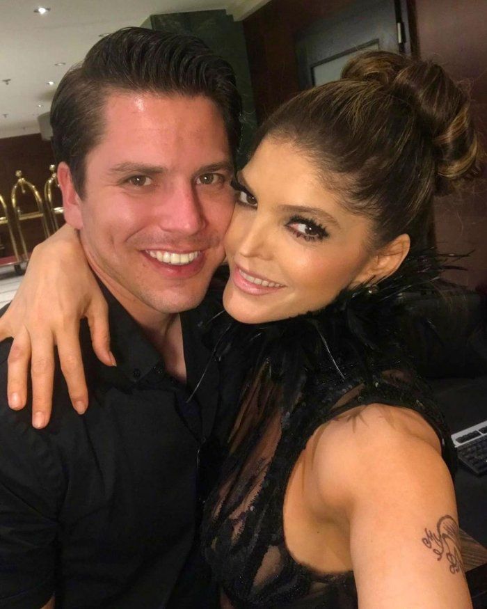 Ana Bárbara y su novio, Ángel Muñoz
