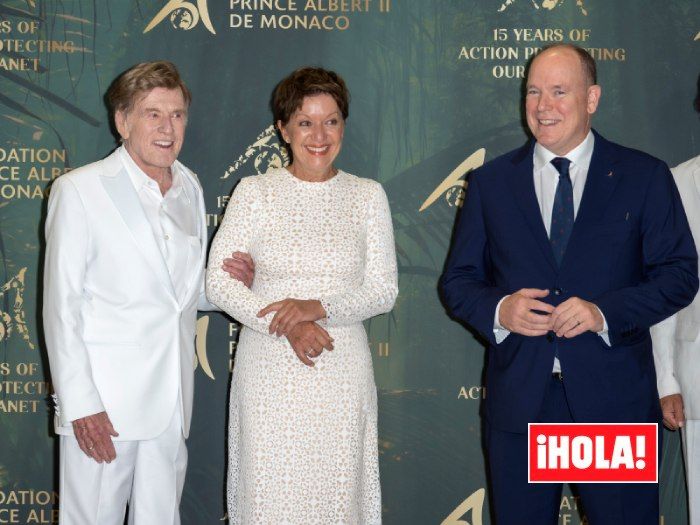 Alberto de Mónaco: anfitrión de Robert Redford y su mujer en una noche por el medioambiente