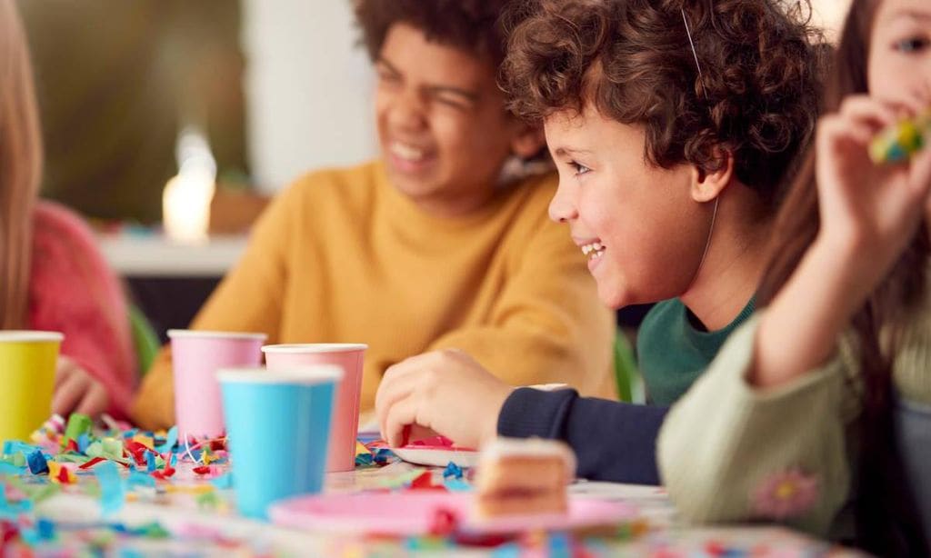 Cumpleaños saludable para niños pequeños