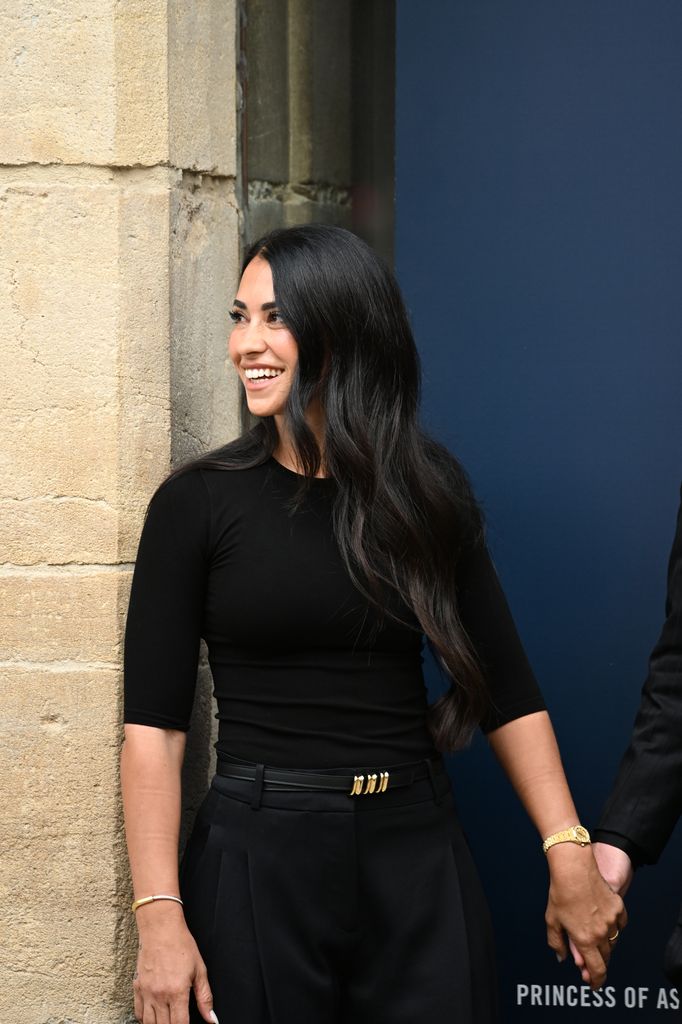 Antonela Roccuzzo, impresionada por el cálido recibimiento