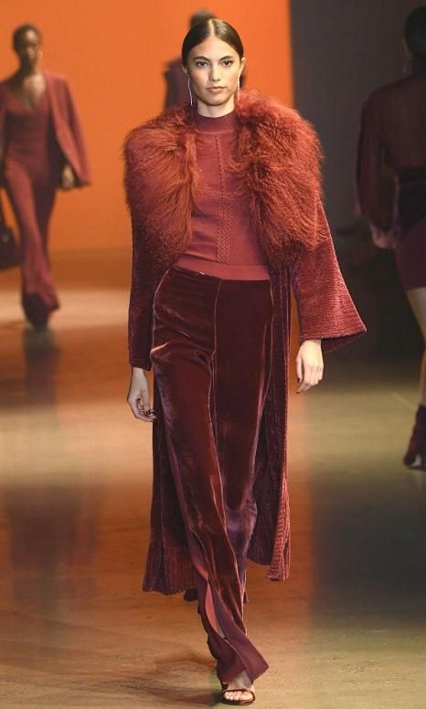 rojo tonos tendencia invierno cushnie runway10