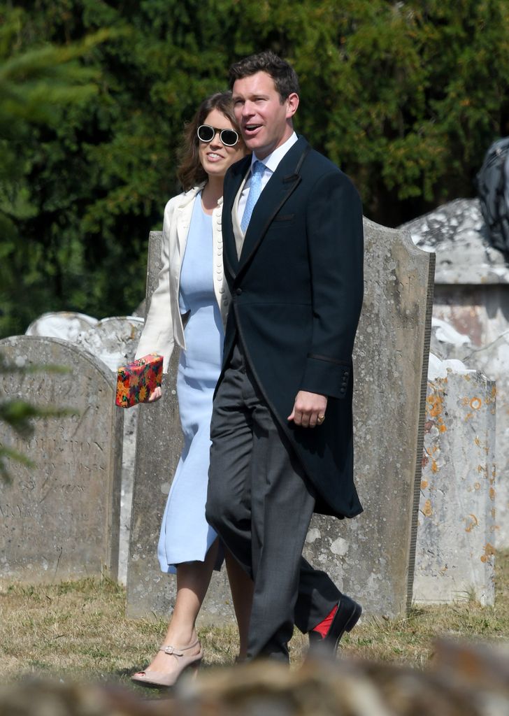 Eugenia de York junto a su marido Jack Brooksbank
