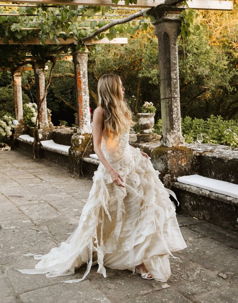 Vestido de novia de Romancera