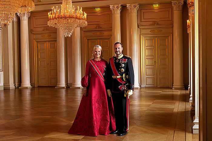 Príncipes Haakon y Mette-Marit