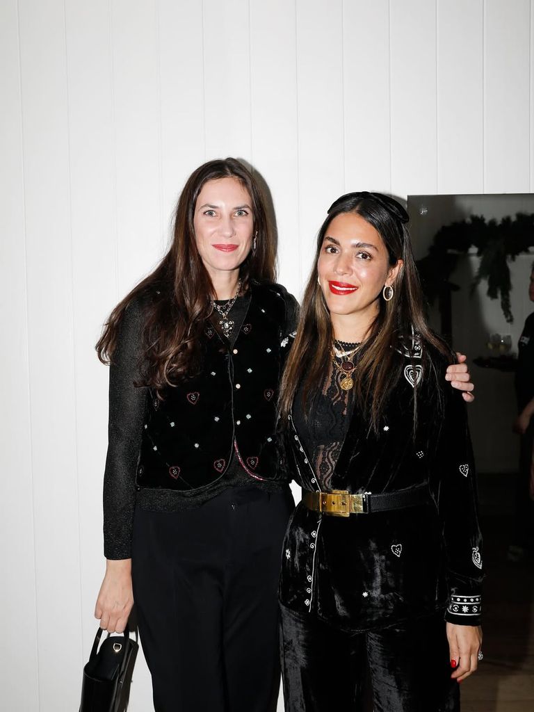Tatiana Santo Domingo junto a su amiga y socia, Dana Alikhani