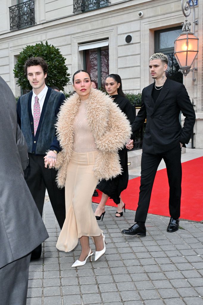 Los Beckham al completo en la Semana de la Moda Masculina de París