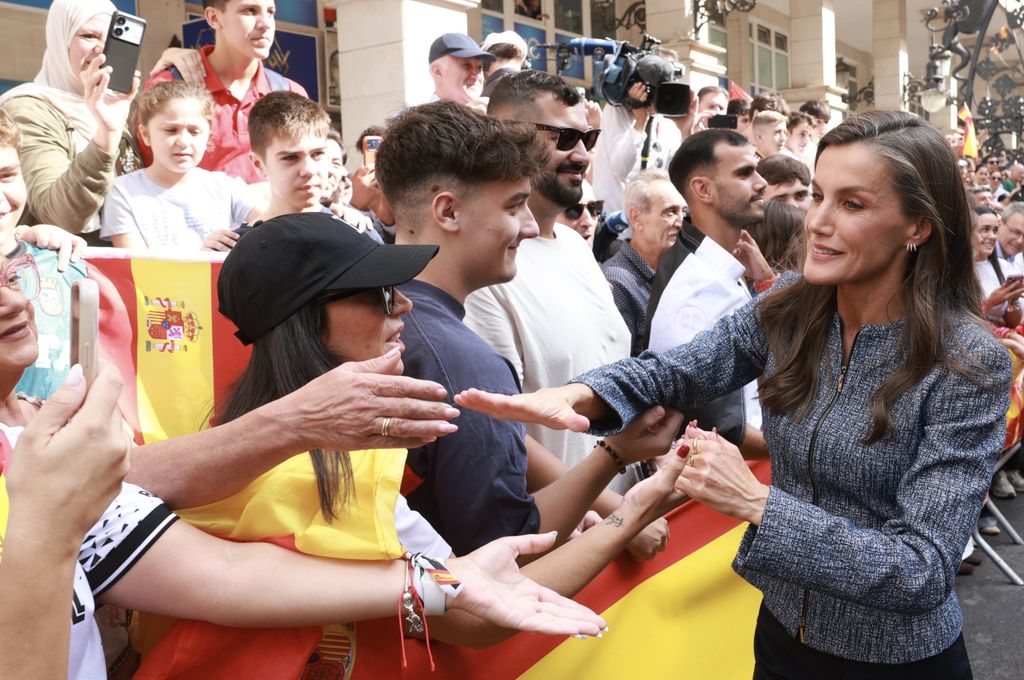 La reina Letizia en Ceuta