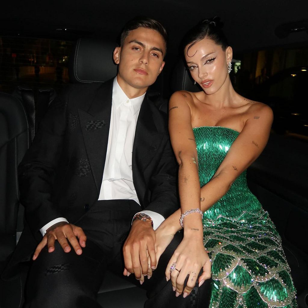 Oriana Sabatini y Paulo Dybala