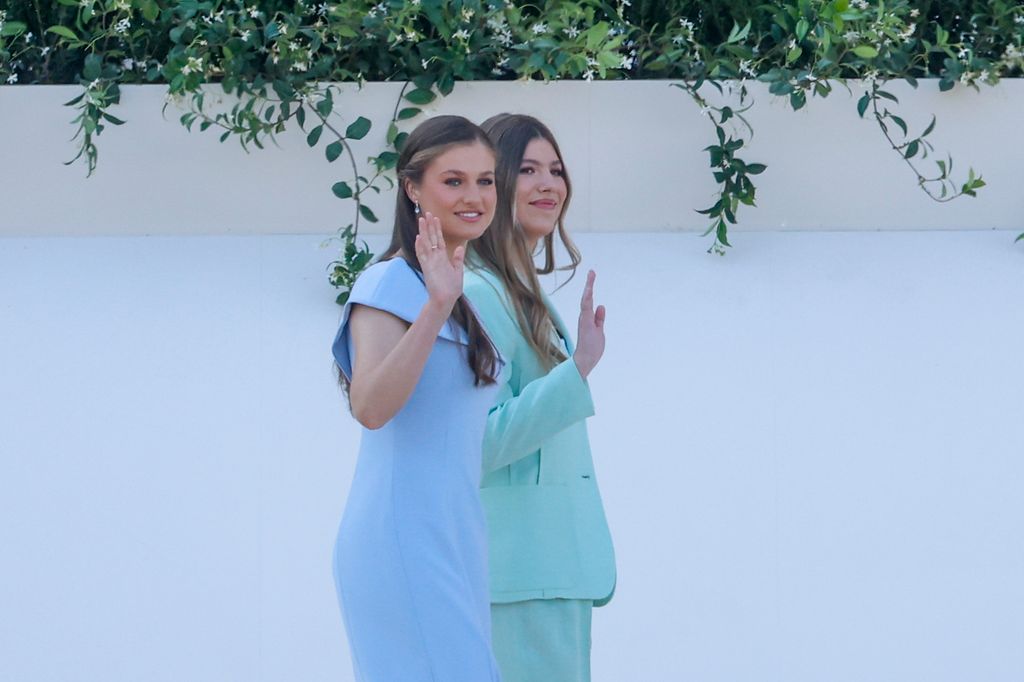 La princesa Leonor y la princesa Sofía, el 6 de junio de 2026