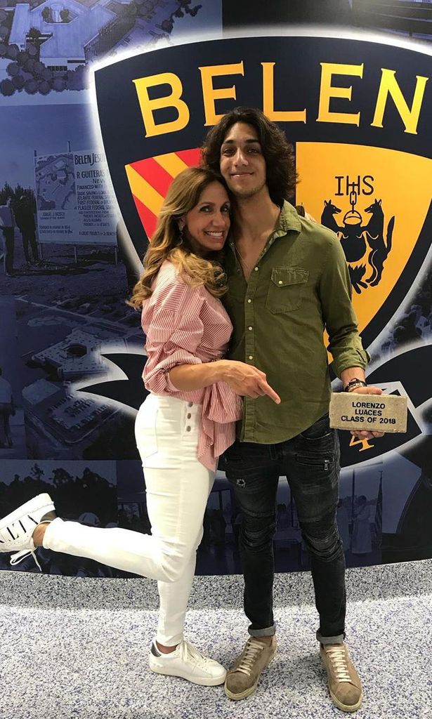 lili estefan y su hijo