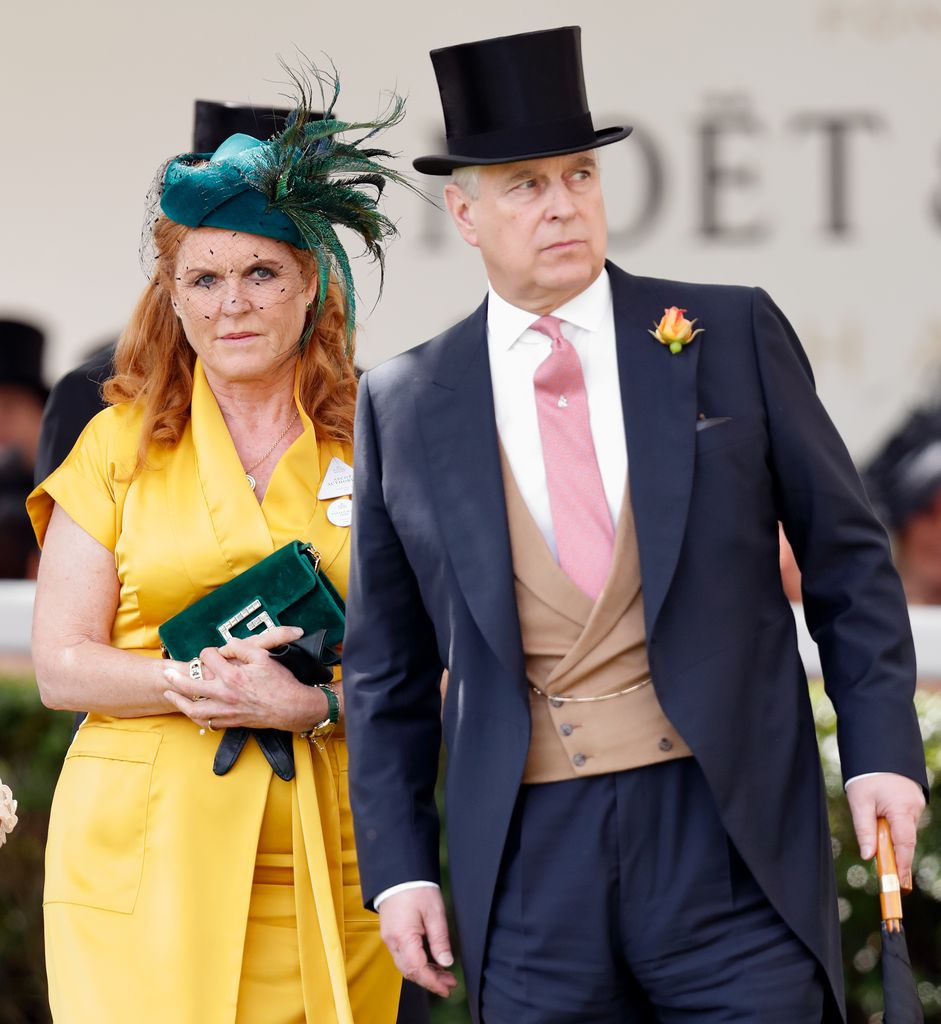 Sarah Ferguson y el expríncipe Andrés