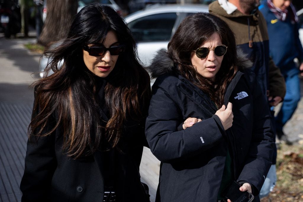Gianinna y Dalma Maradona, hijas del exfutbolista Diego Maradona