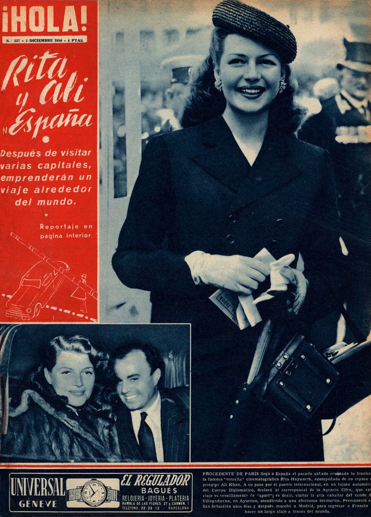 Rita Hayworth portadas ¡HOLA!