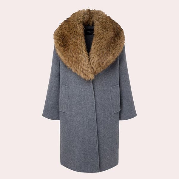 Abrigo Largo Liso de Mujer Woman El Corte Inglés