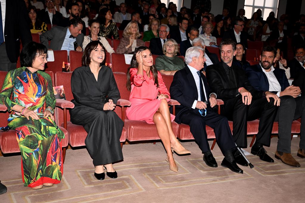 La reina Letizia con los hermanos Gasol en los premios Unicef España