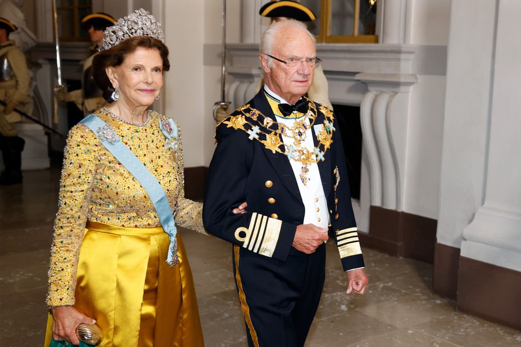 Los reyes de Suecia, Carlos Gustavo y Silvia