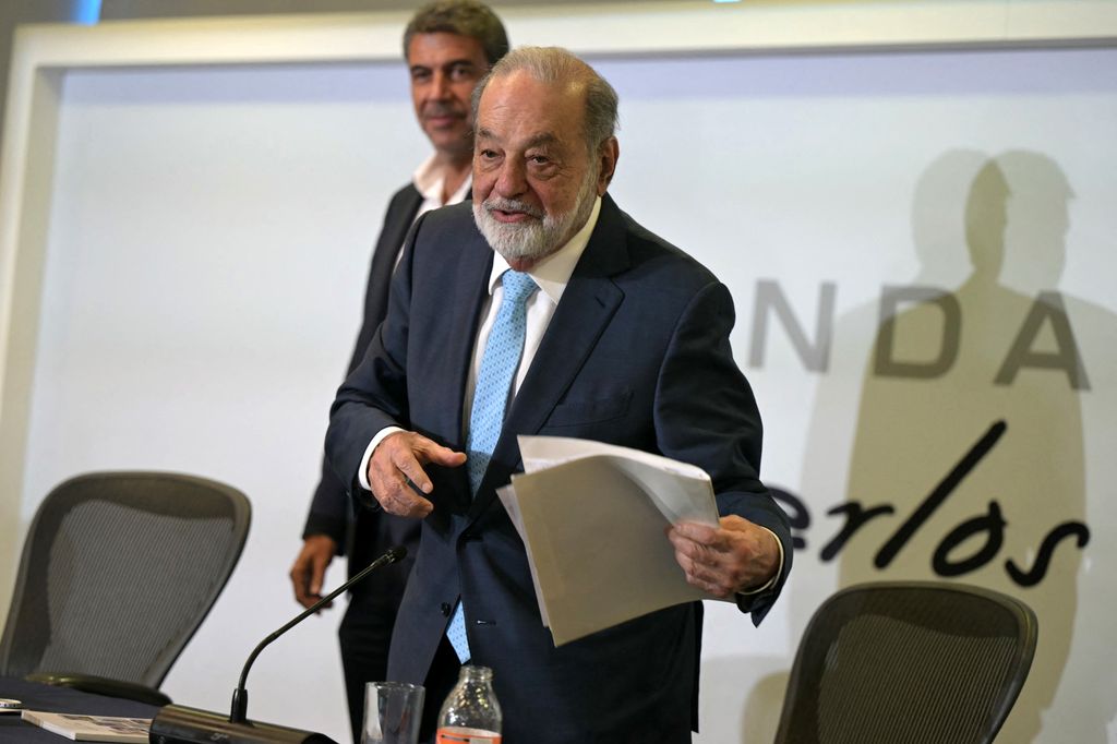Carlos Slim y su yerno, Arturo Elías Ayub