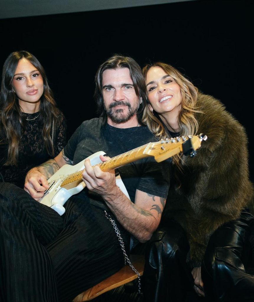 Karen Martínez se unió a los festejos en honor a su hija Paloma.