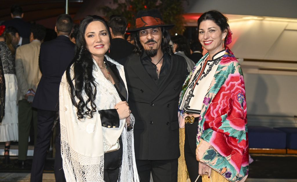 Rosario Alcántara, Farruquito y Rocío Peralta
