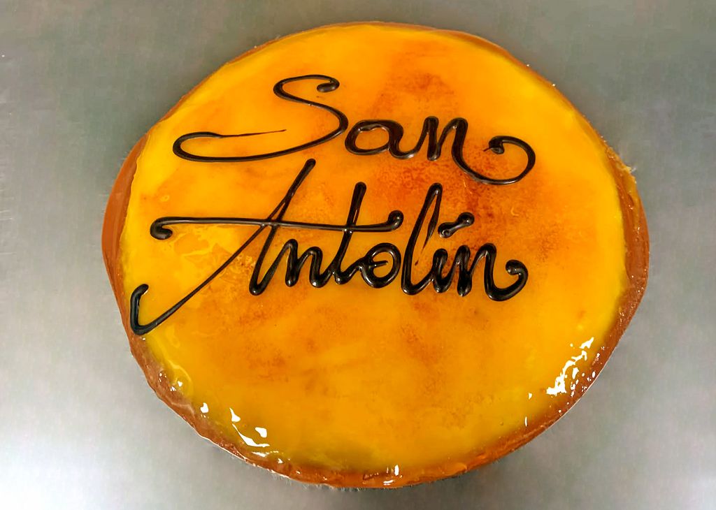 Cazuela de San Antolín, dulce típico de Palencia