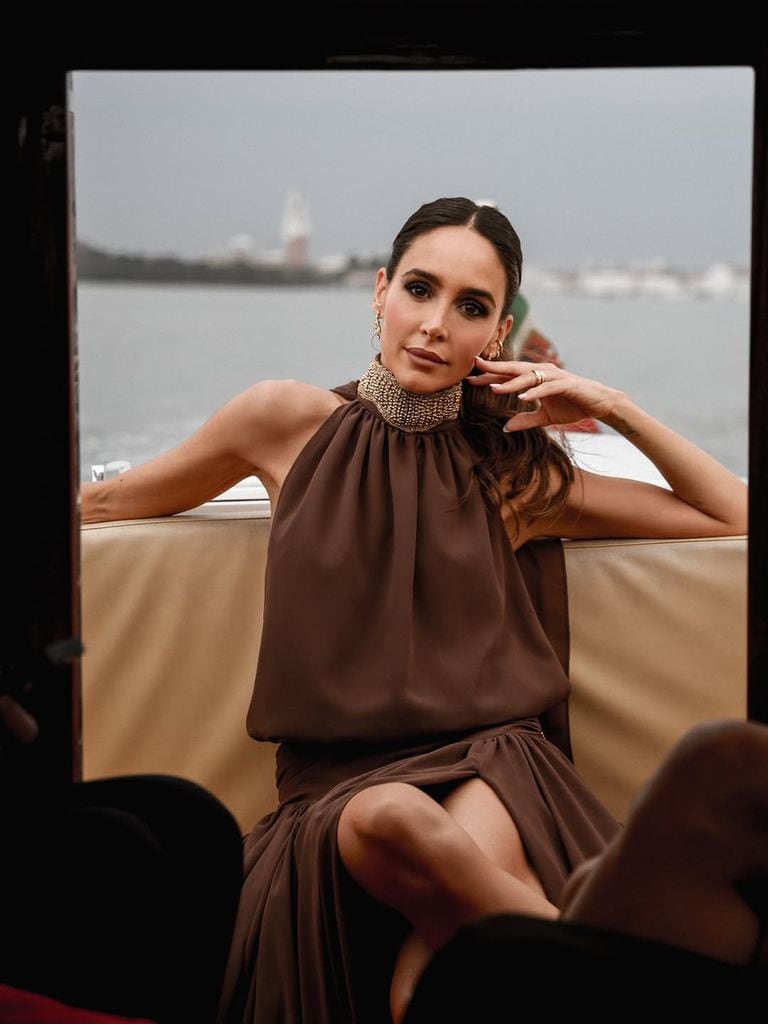 Rocío Osorno, en el Festival de Venecia con el pelo largo