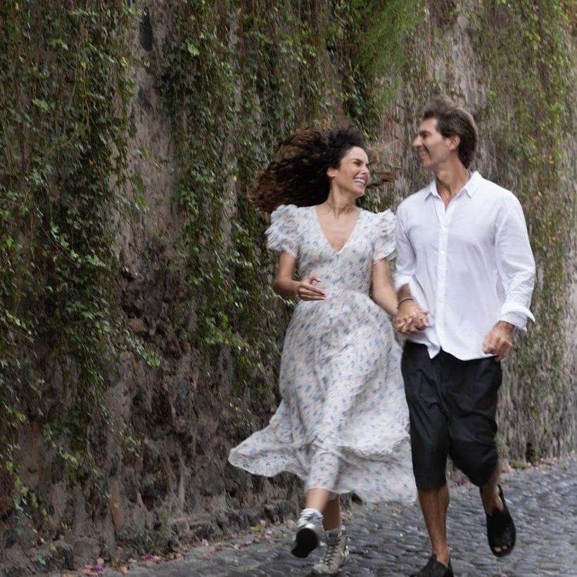 Ana Serradilla y su esposo, Raúl Martínez Ostos.