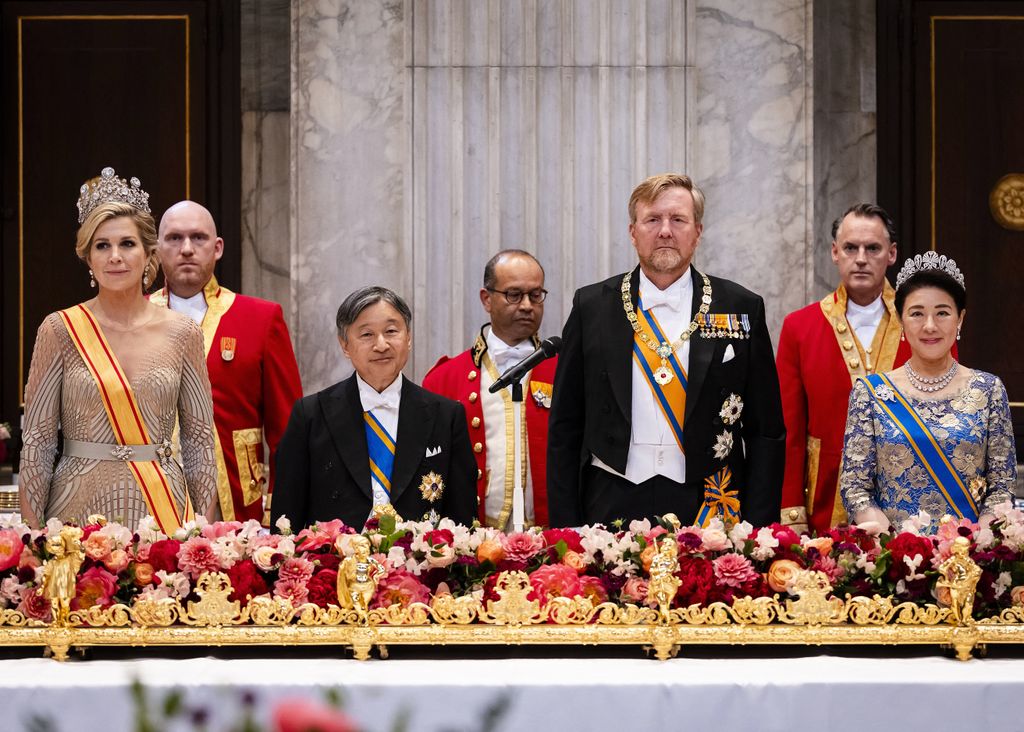 Banquete de Estado en el Palacio Real de Ámsterdam
