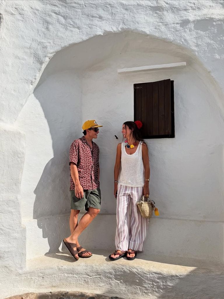 Las vacaciones menorquinas de Marc Márquez y Gemma Pinto 