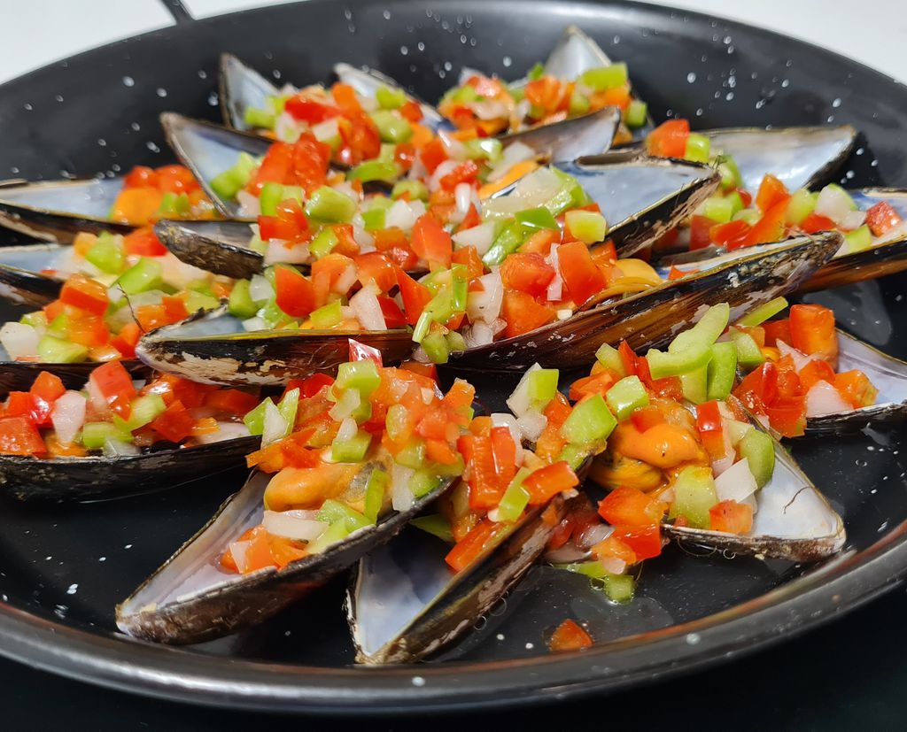 Mejillones a la vinagreta