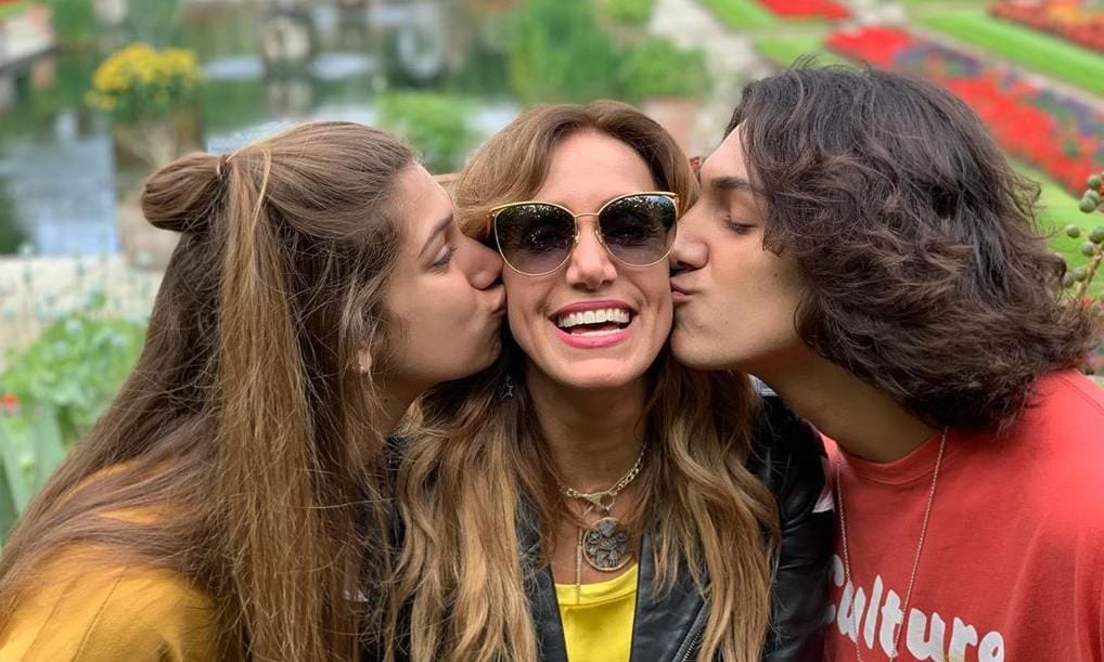 lili estefan y su hijo
