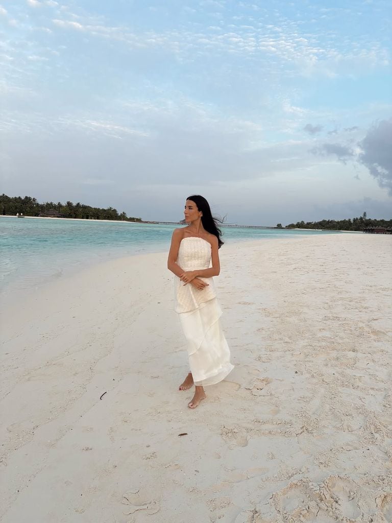 Laura Corsini con look de novia de Bimani