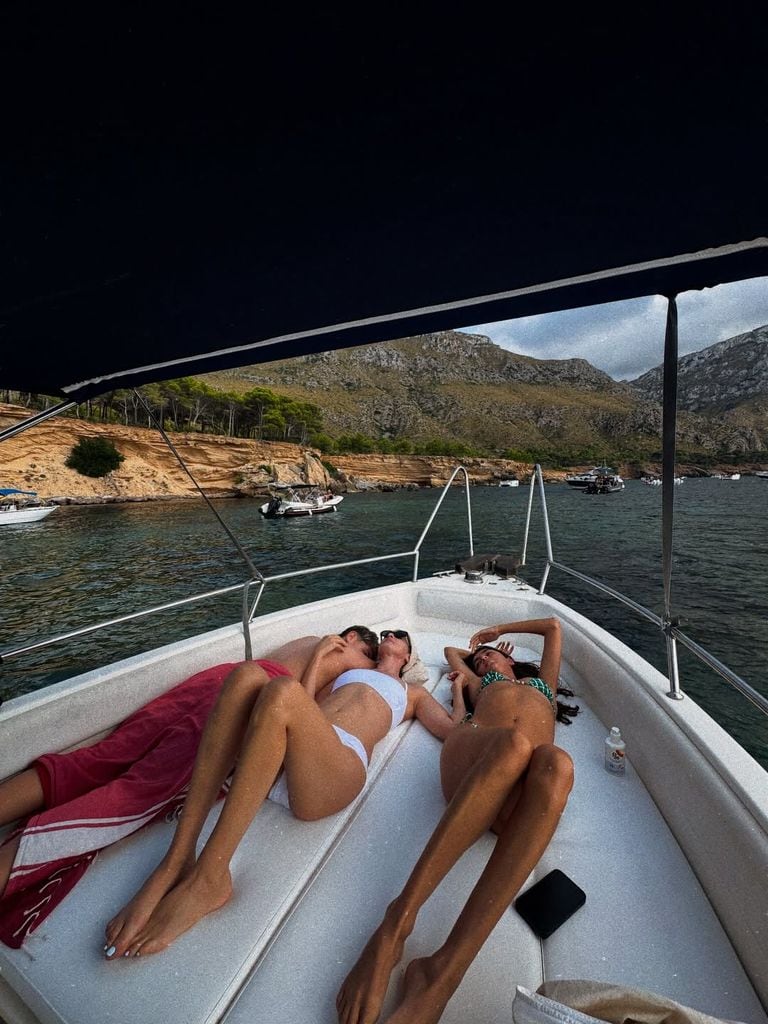 Blanca Romero y Lucía Rivera de vacaciones en Mallorca
