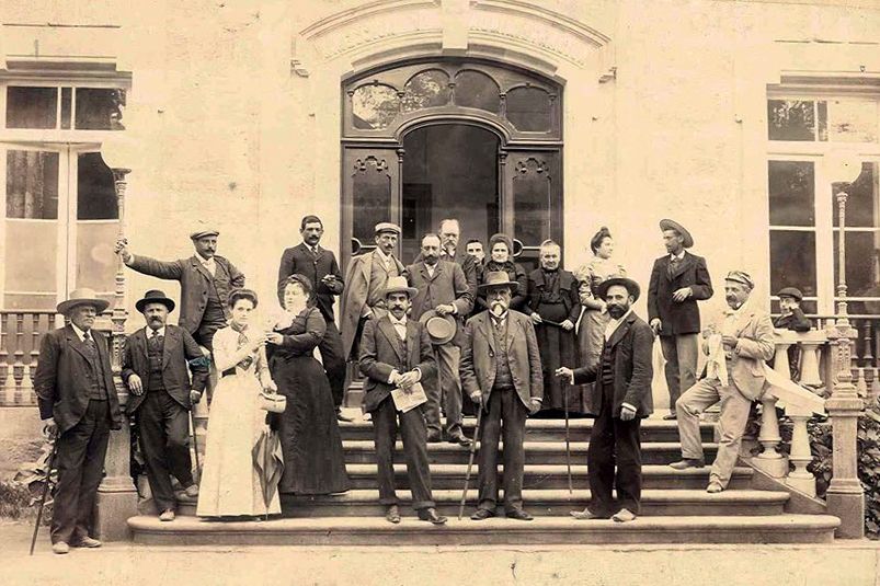 A principios del siglo XX el balneario era destino habitual de la élite política, intelectual y aristocrática.
