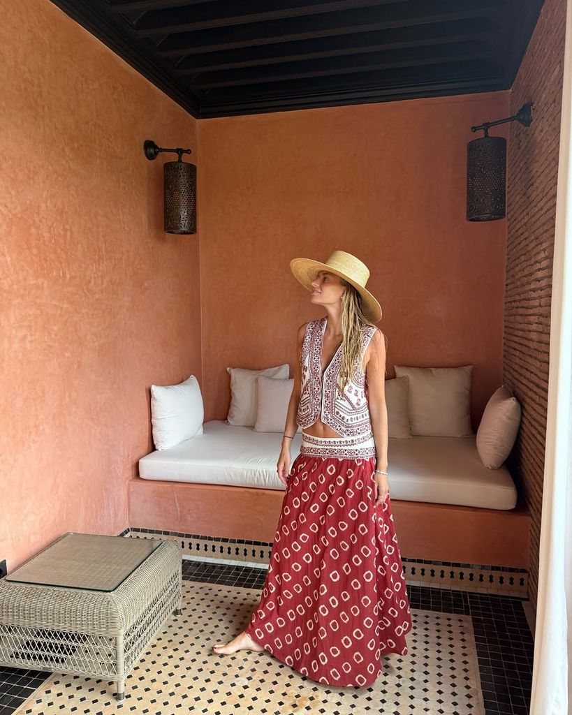 Maria Garrido en Marrakech