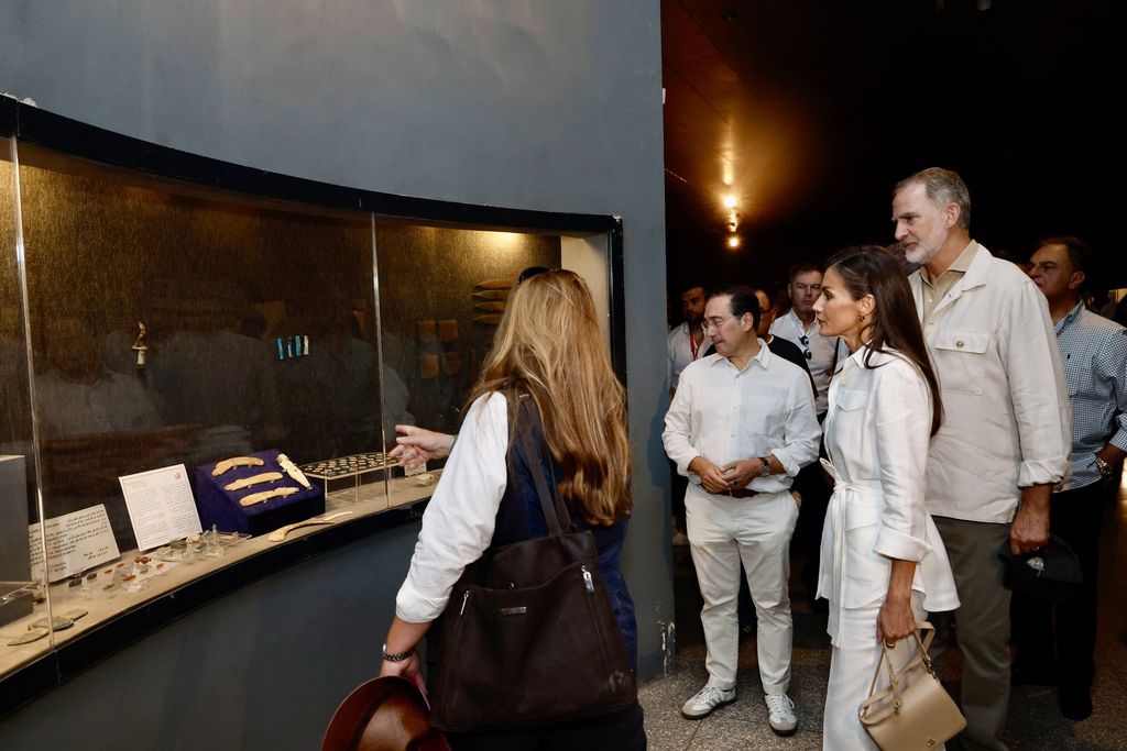 Los reyes Felipe y Letizia en Luxor 