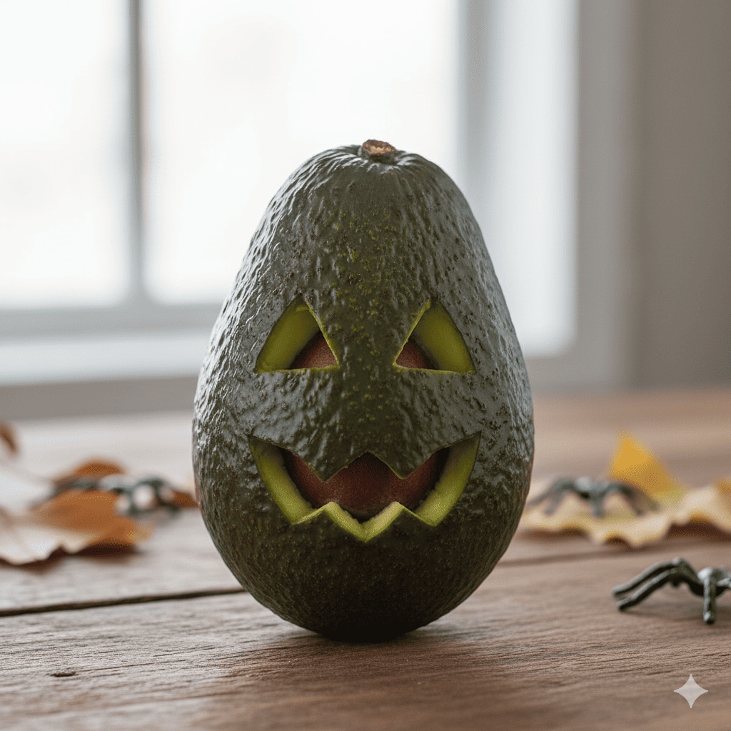 Aguacate 'de Halloween'