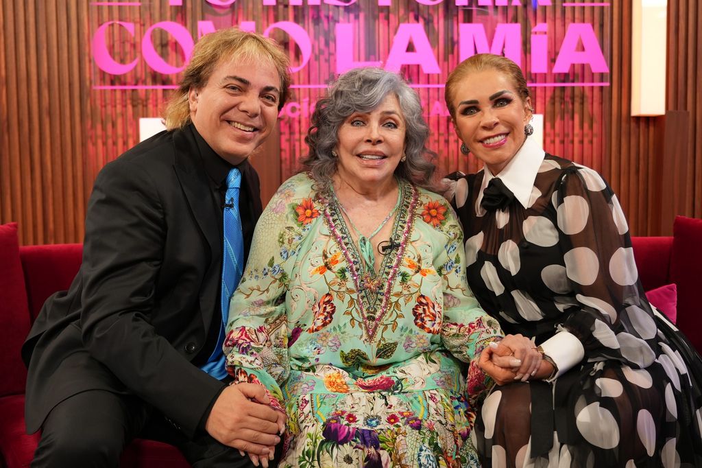 Verónica y Cristian Castro estuvieron en 'Tu Historia Como La Mía', el nuevo talk show de Rocío Sánchez Azuara en TV Azteca. 