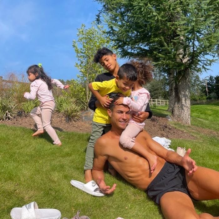 Cristiano Ronaldo e hijos