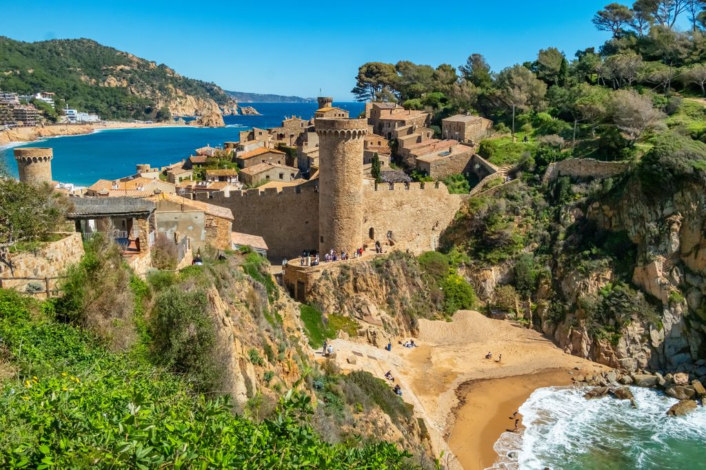 Tossa de Mar en la Costa Brava