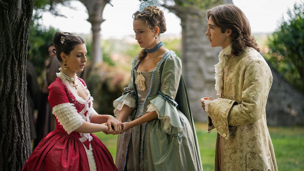 Bárbara, Irene y Leonardo forman uno de los triángulos amorosos más intensos de 'Valle salvaje'