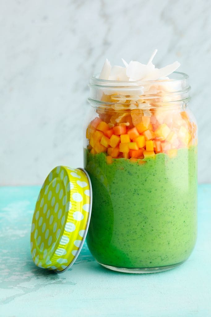 Smoothie de aguacate y kefir