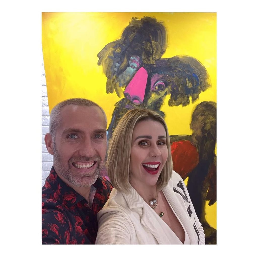 Atala y David se conocieron en México.