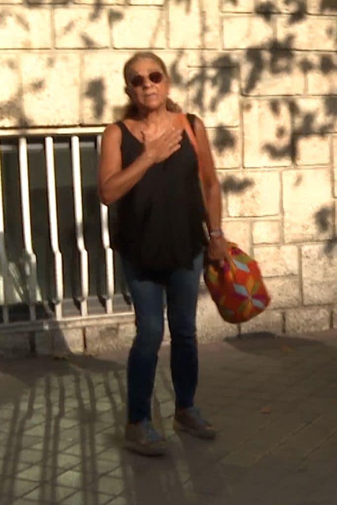 Lolita Flores a la salida de su casa, a 26 de agosto de 2024, en Madrid 