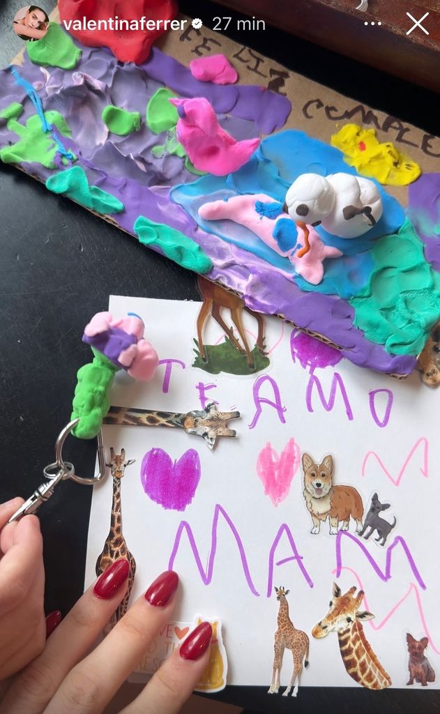 Valentina Ferrer celebró su cumpleaños acompañada por su hijo y sus hermosos detalles.