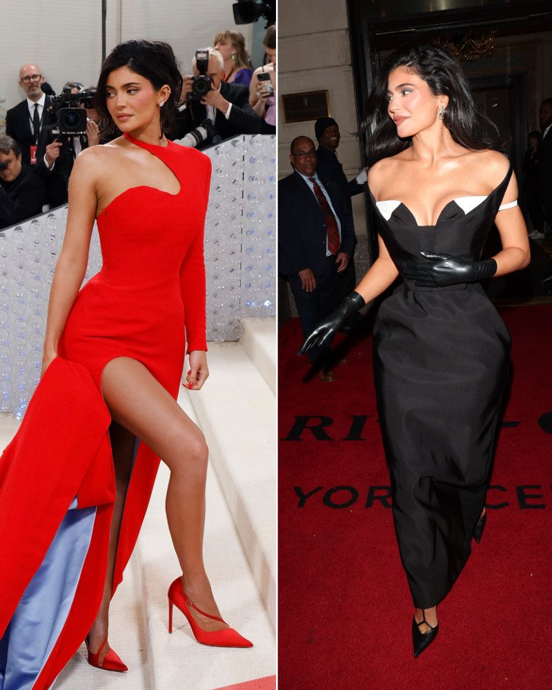 Kylie Jenner en la Gala MET con vestidos de Jean Paul Gaultier
